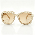 Sandstone Braided Statement Sunglasses