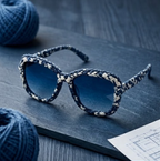 Nautical Weave Statement Sunglasses