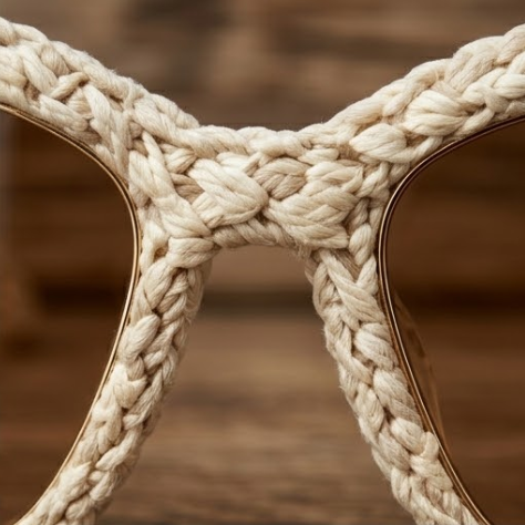 Sandstone Braided Statement Sunglasses